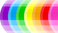 Minimalistic multicolor pink simple