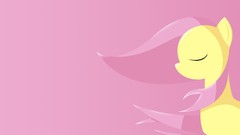 Minimalistic My Little Pony: Friendship is Magic Fluttershy
