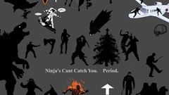 Minimalistic ninjas ninjas cant catch you if