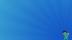 Minimalistic Perry the Platypus