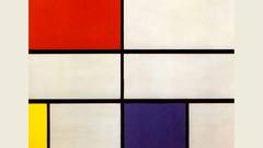 Minimalistic Piet Mondrian