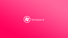 Minimalistic pink deviantart windows