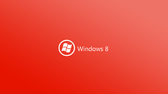 Minimalistic red deviantart windows