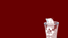 Minimalistic red vectors funny