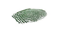 Minimalistic Simple Background simplistic fingerprints
