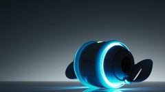 Minimalistic Sony blue light