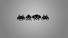 Minimalistic Space Invaders