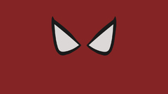 Minimalistic Spider-Man Simple Background