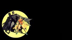 Minimalistic spotlight black background