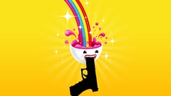 Minimalistic suicide headshots