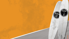 Minimalistic surfing Sport