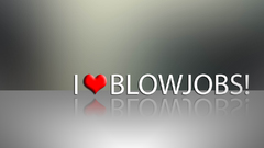 Minimalistic text Typography blowjobs