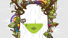 Minimalistic Trees Flowers clocks