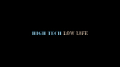 Minimalistic Typography black background