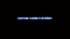 Minimalistic Typography Everything Is