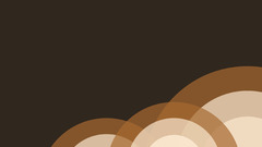 Minimalistic vector brown Art