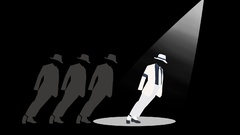 Minimalistic vectors Michael Jackson