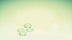 Minimalistic water drops