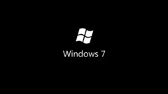 Minimalistic windows 7 monochrome