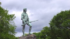 Minute man statue lexington