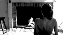 Miranda kerr models monochrome