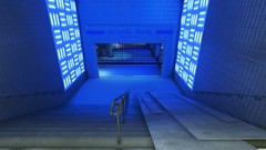 Mirrors edge stairways