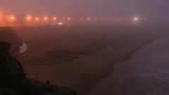 Mist Landscapes night fog