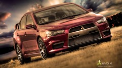 Mitsubishi Evolution HDR Photography
