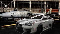 Mitsubishi f-14 tomcat complex magazine Lancer Evo X