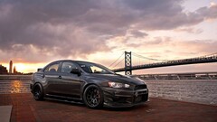 Mitsubishi Lancer Evo X Mitsubishi mitsubishi lancer stance Car