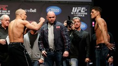Mma ufc George St-Pierre Nick Diaz Dana White UFC 158