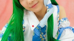 Models kochiya sanae touhou cosplay Lenfried