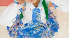 Models kochiya sanae touhou cosplay Lenfried