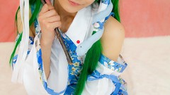 Models kochiya sanae touhou cosplay Lenfried