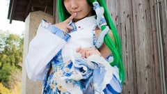 Models kochiya sanae touhou cosplay Lenfried