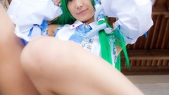 Models kochiya sanae touhou cosplay Lenfried