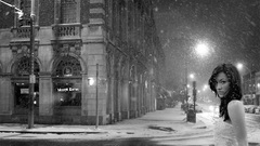 Models Olivia Wilde grayscale