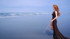 Models redheads Nemo Valkyrja away the day