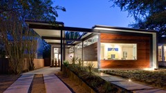 Modern architecture houses outdoors