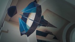 Modern architecture sculptures