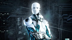Modern Technology Robots think bot softwares eset