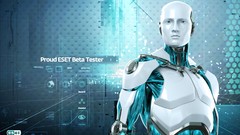 Modern Technology Robots think security bot softwares eset