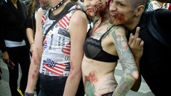 Mohawk zombies Punks Zombie Walk
