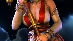 Momiji cleavage boobs