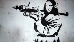Mona Lisa banksy artwork