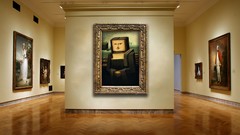 Mona Lisa minecraft Photo