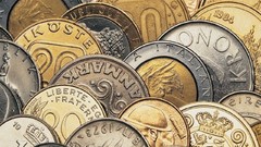 Money coins artwork Cointreau