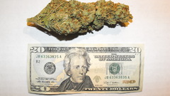 Money drugs marijuana twenty