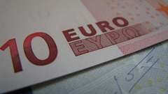 Money Euro banknote euros
