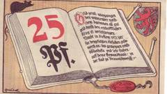 Money German notgeld pfennig